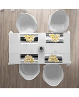 Ambesonne Live Laugh Love Place Mats