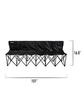 Franklin Sports Sideline Sports 6 Person Bench