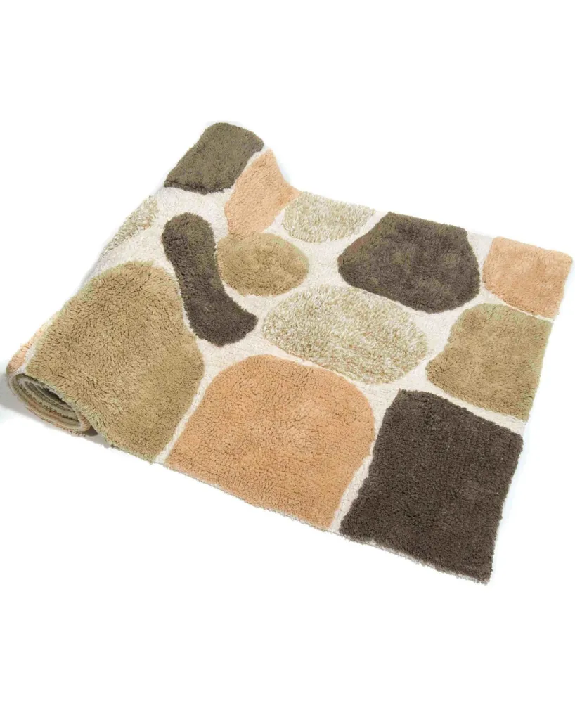 Chesapeake Pebbles Plush Bath Runner