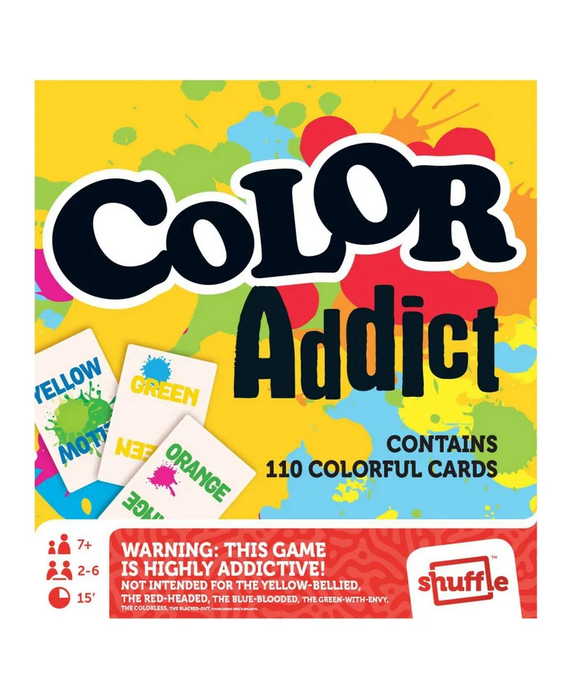 Shuffle Color Addict Family Card Game