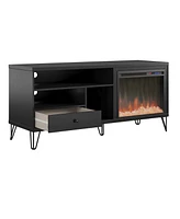 A Design Studio Maxwell Fireplace Tv Stand For Tvs Up To 65"