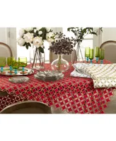 Saro Lifestyle Buche De Noel Collection Holiday Design Table Runner, 16" x 68"