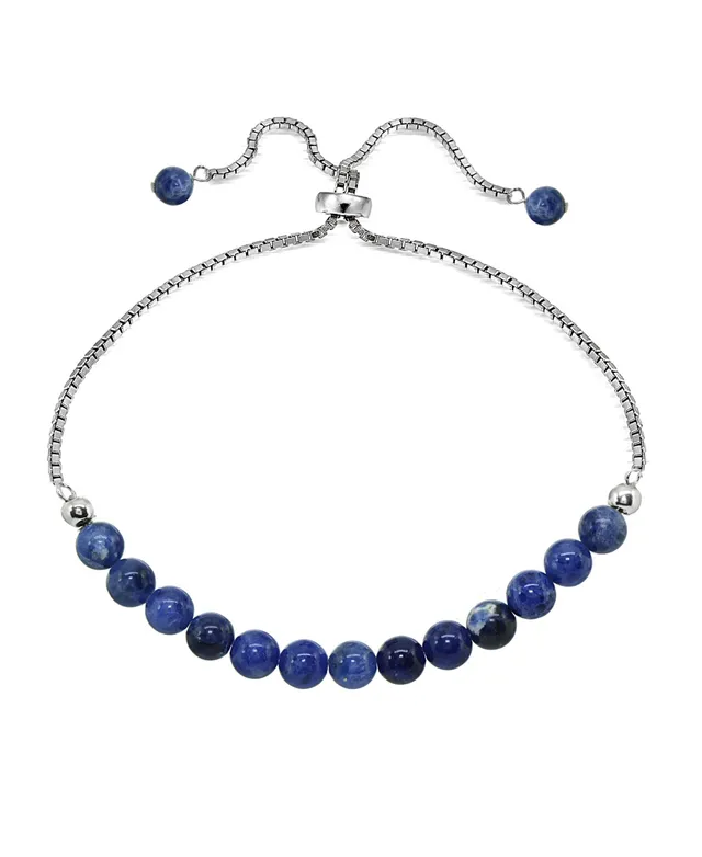 Rogers & Hollands® Jewelers Blue Howlite Adjustable Necklace in