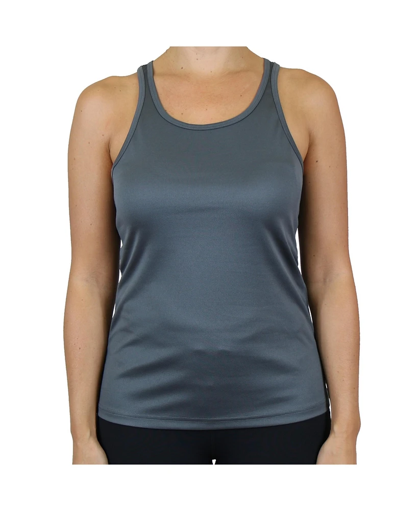 Galaxy By Harvic Women's Moisture Wicking Racerback Tanks