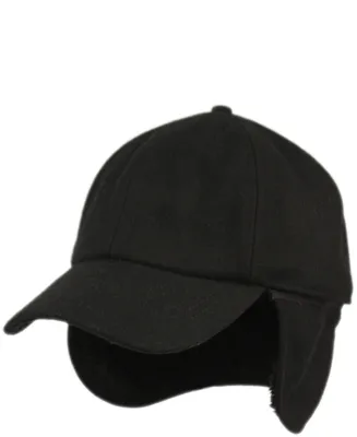 Epoch Hats Company Wool Blend Earflap Cap with Sherpa Lining