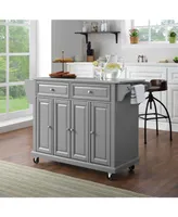 Crosley Stainless Steel Top Kitchen Cart, Island