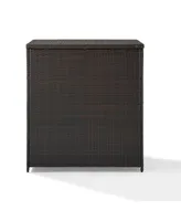 Crosley Palm Harbor Wicker Bar