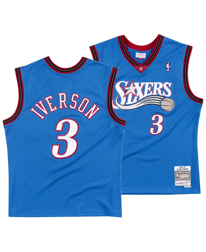 Mitchell & Ness Men's Allen Iverson Philadelphia 76ers Hardwood Classic Swingman Jersey