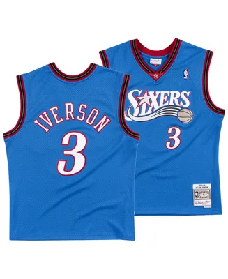 Mitchell & Ness Men's Allen Iverson Philadelphia 76ers Hardwood Classic Swingman Jersey