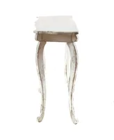 Luxen Home Wood Vintage-Inspired Console And Entry Table