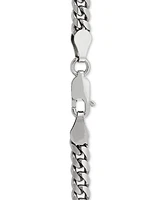 Curb Link 20" Chain Necklace Sterling Silver or 18k Gold-plated Over