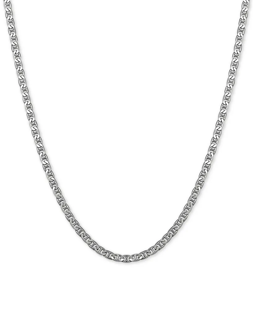 Mariner Link 20" Chain Necklace in Sterling Silver