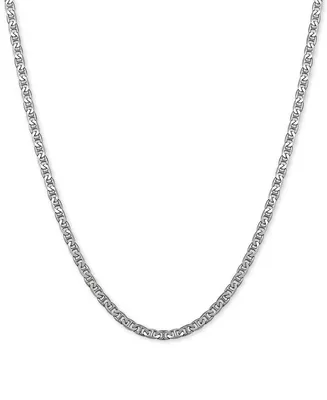 Mariner Link 20" Chain Necklace in Sterling Silver