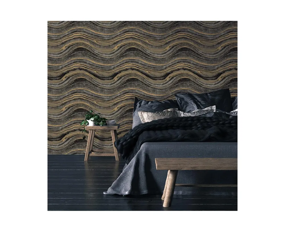 Tempaper Travertine Peel and Stick Wallpaper