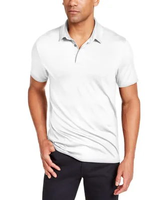 Alfani Men's AlfaTech Stretch Solid Polo Shirt, Created for Macy's