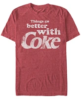 Fifth Sun Men's Better With Coke Short Sleeve T- shirt