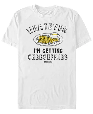 Fifth Sun Men's I'M Getting Cheesefries Sketch Short Sleeve T- shirt