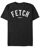 Fifth Sun Men's Collegiate Print Fetch Short Sleeve T- shirt