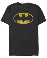 Fifth Sun Dc Men's Batman Classic Oval Logo Short Sleeve T-Shirt