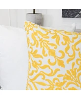 Homey Cozy Victoria Cotton Decorative Pillow, 20" x