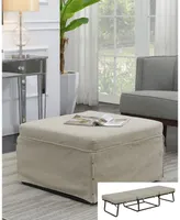 Designs4Comfort Folding Bed Ottoman Coffee Table