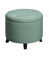 Convenience Concepts Designs4Comfort Round Ottoman