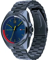 Tommy Hilfiger Men's Blue Stainless Steel Bracelet Watch 44mm