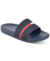 Tommy Hilfiger Men's Redder Flag Logo Pool Slide Sandals