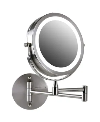 Ovente Wall Mount Led Lighted Makeup Mirror