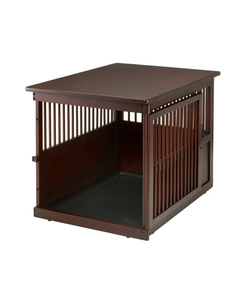 Richell Wooden End Table Crate