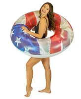 PoolCandy Stars Stripes Jumbo Swimming Pool Tube