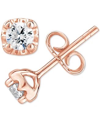 Diamond Stud Earrings (1/2 ct. t.w.) 14k White, Yellow or Rose Gold