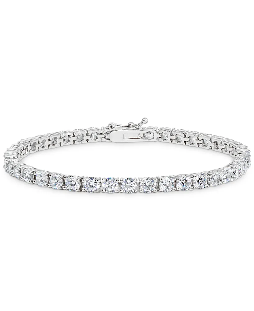 Giani Bernini Cubic Zirconia Tennis Bracelet Sterling Silver