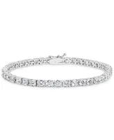 Giani Bernini Cubic Zirconia Tennis Bracelet Sterling Silver