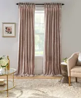 Korena Tie Top Crushed Velvet Curtain Collection