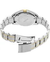 Seiko Men's Essentials Two-Tone Stainless Steel Bracelet Watch 40.2mm