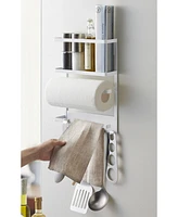 Yamazaki Home Plate Magnetic Kitchen Organization Rack