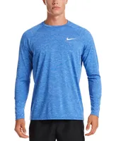 Nike Men's Heather Hydroguard Long Sleeve Swim T-Shirt