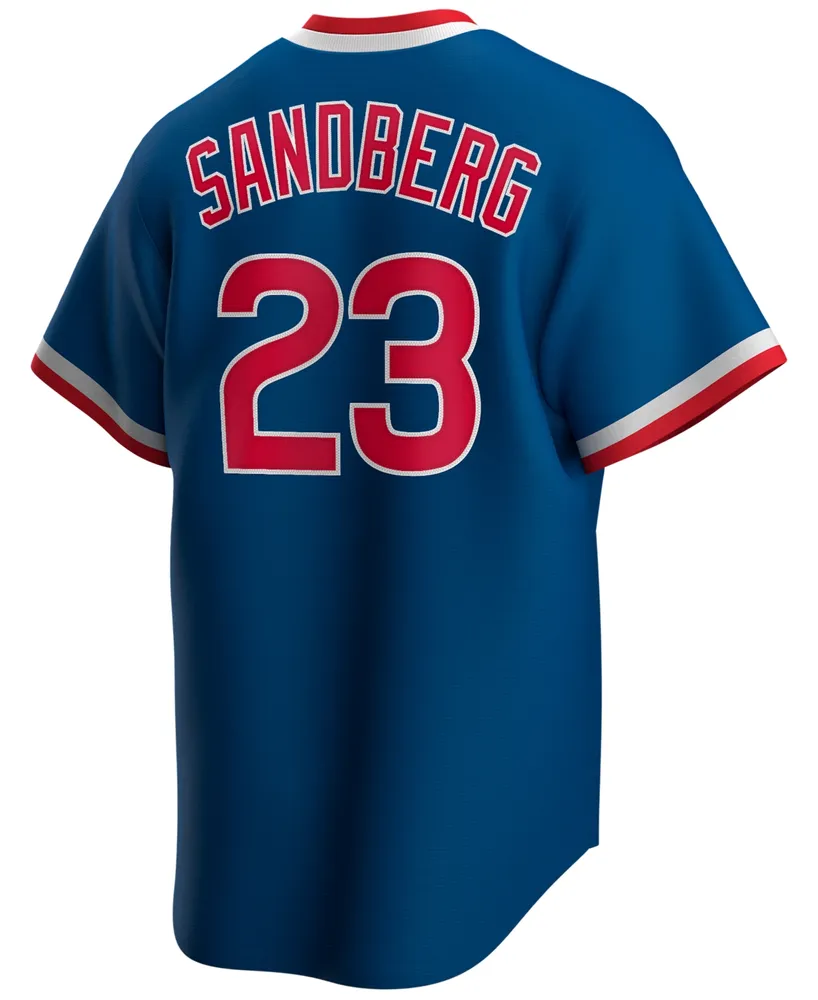 Nike Men's Ryne Sandberg Chicago Cubs White Home Replica Jersey