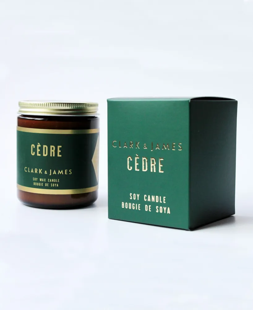 Dot & Lil Clark & James Cedre Soy Candle