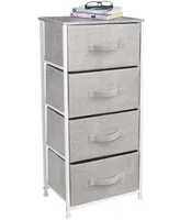 Dresser With Fabric Bins