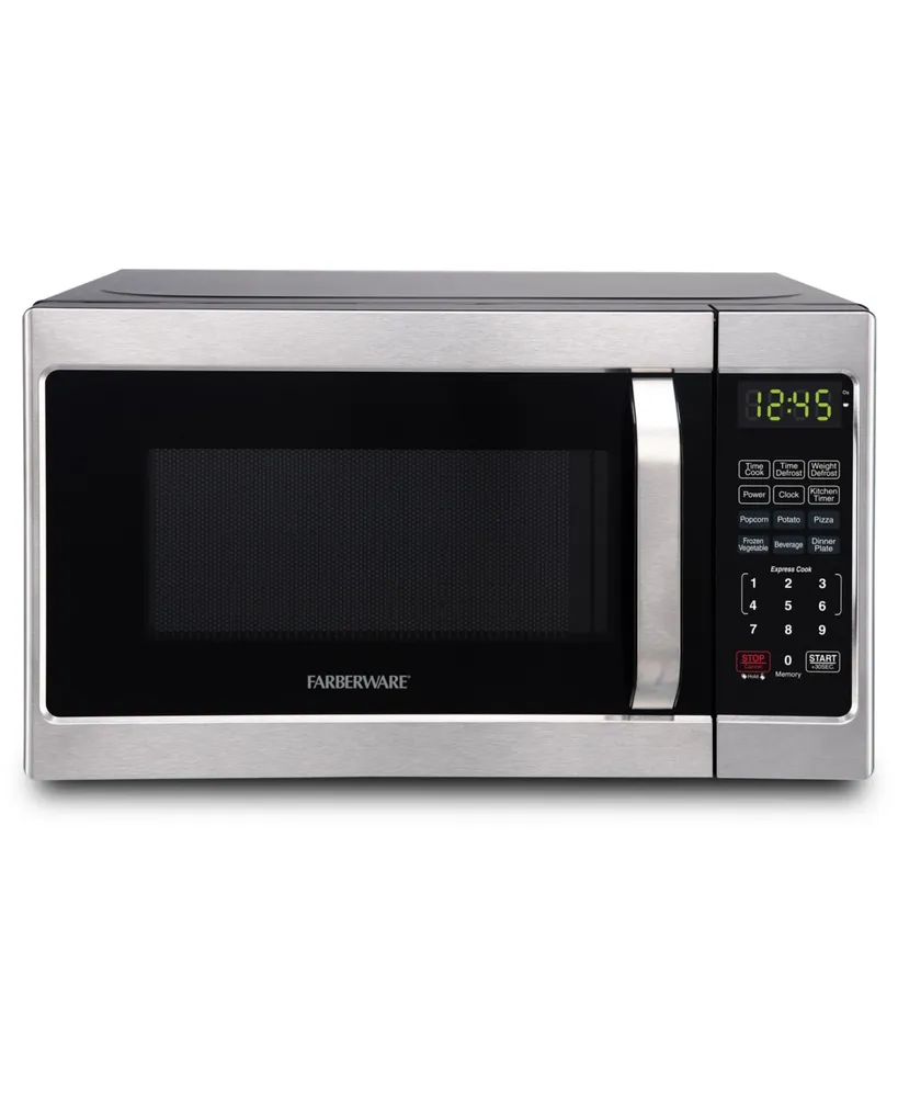 Midea Compact Black Microwave - 0.7-cu ft - 700 W