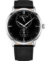 Men's Genuine Leather Strap Watch 42mm