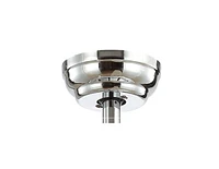 Kate 48" 3-Light Glam Crystal Drum Led Ceiling Fan with Remote