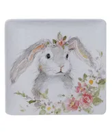 Certified International Sweet Bunny Square Platter