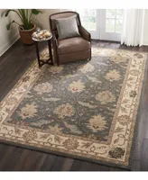 Long Street Looms India House IH75 Blue 8' x 10'6" Area Rug