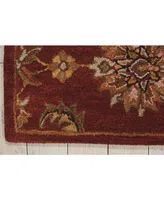 Long Street Looms India House IH83 Brick 3'6" x 5'6" Area Rug