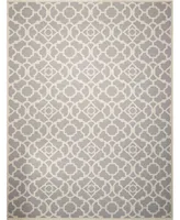 Long Street Looms Shady Brights SHA04 Gray 5'3" x 7'5" Outdoor Area Rug