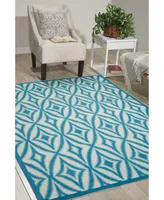 Long Street Looms Shady Brights SHA19 5'3" x 7'5" Outdoor Area Rug