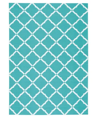 Long Street Looms Backyard BAC091 4'4" x 6'3" Outdoor Area Rug